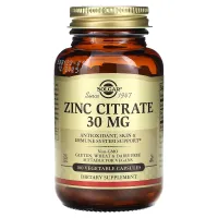 Цитрат цинку (Zinc Citrate) 30 мг 100 капсул
