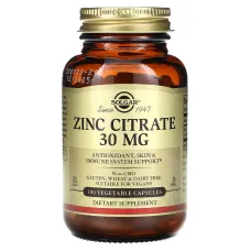 Цитрат цинку (Zinc Citrate) 30 мг 100 капсул