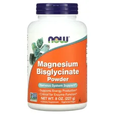 Магній бісгліцинат (Magnesium Bisglycinate) 250 мг 227 г порошку