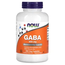 ГАМК (Гамма-аминомасляная кислота) (GABA) 500 мг 200 капсул