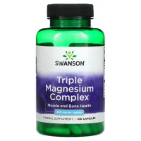 Комплекс магнію (Triple Magnesium Complex) 400 мг 100 капсул