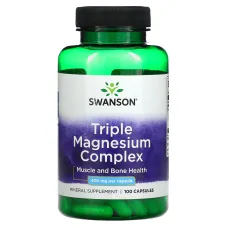 Комплекс магнію (Triple Magnesium Complex) 400 мг 100 капсул