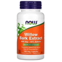 Екстракт кори білої верби (Willow Bark Extract) 400 мг 100 капсул