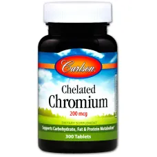 Хром хелат (Chelated Chromium) 200 мкг 300 таблеток