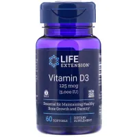 Вітамін D3 (Vitamin D3) 5000 МО 60 капсул