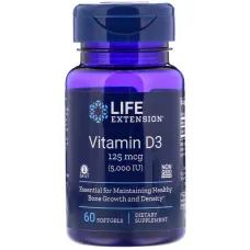 Вітамін D3 (Vitamin D3) 5000 МО 60 капсул