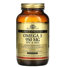 Омега-3 потрійної сили (Omega 3 Triple Strength) 950 мг 100 капсул