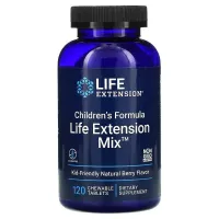Мультивитамины для детей, Children's Formula Mix, Life Extension, ягодный вкус 120 таблеток