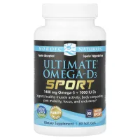 Омега-D3 спорт (Ultimate Omega-D3 Sport) 1000 мг 60 капсул