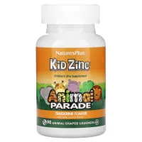 Цинк для детей (Kid Zinc Animal Parade) 90 леденцов со вкусом мандарина