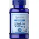 Біотин та Кальцій (Biotin with Calcium) 5000 мкг/222 мг 120 капсул