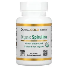 Органическая спирулина (Spirulina) 60 таблеток