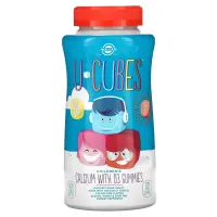 U-cubes жувальний кальцій з D3 для дітей (Children's calcium with D3) 250 мг/300 МО 120 цукерок