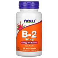 Вітамін В2 рибофлавін (Vitamin B2 riboflavin) 100 мг 100 капсул