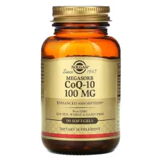 Коензим Q10 доповнений Мегасорб (Megasorb CoQ-10), 100 мг, 90 капсул
