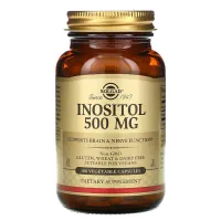 Инозитол (Inositol), Solgar, 500 мг 100 капсул