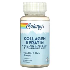 Коллаген и кератин тип I, II, III (Collagen Keratin) 60 капсул