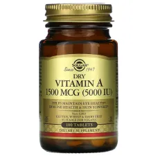 Вітамін А (Dry vitamin A) 5000 МО 100 таблеток