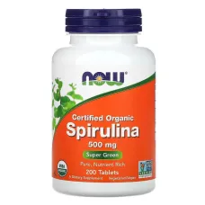 Спіруліна органічна (Spirulina Organic) 500 мг 200 таблеток