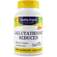 Свободный L-глутатион (Reduced L-Glutathione) 250 мг 60 капсул