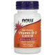 Вітамін D3 (Vitamin D3), NOW Foods, 5000 МО 120 капсул
