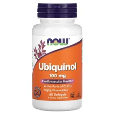 Убіхінол (Ubiquinol) 100 мг 60 капсул