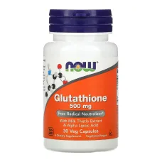 Глутатион (Glutathione) 500 мг 30 капсул