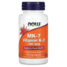 MK-7 Витамин K-2 (MK-7 Vitamin K-2) 100 мкг 120 капсул