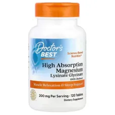 Магній хелат 100% (Magnesium Chelated) 100 мг 120 таблеток
