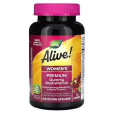 Вітаміни для жінок (Alive Women's Vitamins) зі смаком фруктів 75 жувальних таблеток