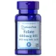 Фолієва кислота (Folic acid), Puritan's Pride, 400 мкг 250 таблеток