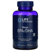 Рыбий жир (Mega EPA/DHA) 120 капсул