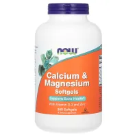 Кальцій та магній (Calcium and Magnesium) 1000 мг/500 мг 240 капсул