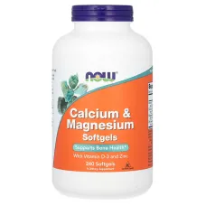 Кальцій та магній (Calcium and Magnesium) 1000 мг/500 мг 240 капсул