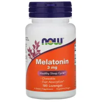 Мелатонін (Melatonin) зі смаком м'яти 3 мг 180 льодяників