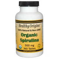 Спирулина органическая (Organic Spirulina) 500 мг 360 таблеток