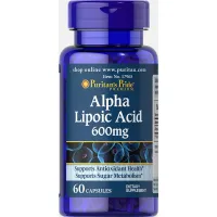  Альфа-липоевая кислота (Alpha Lipoic Acid) 600 мг 60 капсул