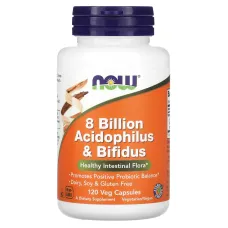 Пробіотики (8 мільярдів Acidophilus і Bifidus) 8 млрд КОЕ 120 капсул