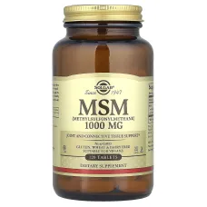 Метилсульфонілметан (MSM) 1000 мг 120 таблеток