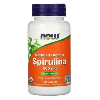 Спирулина органическая (Spirulina Organic) 500 мг 100 таблеток