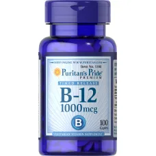  Витамин B-12 (Vitamin B-12 Timed Release) 1000 мкг 100 капсул