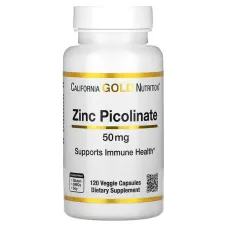 Піколінат цинку (Zinc Picolinate) 50 мг 120 капсул
