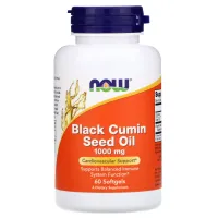 Олія чорного кмину (Black Cumin Seed Oil) 1000 мг 60 капсул