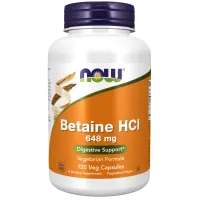 Бетаина гидрохлорид (Betaine HCL) 648 мг 120 капсул