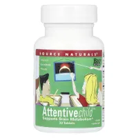 Комплекс Внимательный Ребенок, Attentive Child, Source Naturals, 30 таблеток