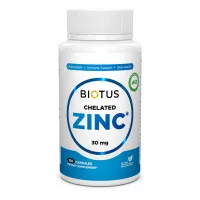 Хелатный цинк (Chelated Zinc) 30 мг 100 капсул