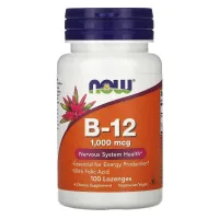 Вітамін В12 та фолієва кислота (Vitamin B-12 Folic Acid) 1000 мкг 100 льодяників