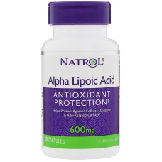 Альфа-ліпоєва кислота (Alpha Lipoic Acid) 600 мг 30 капсул