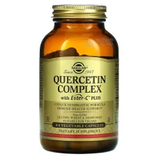 Кверцетин комплекс із естер-C плюс (Quercetin complex) 500 мг 100 капсул