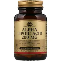 Альфа-ліпоєва кислота (Alpha lipoic acid) 200 мг 50 капсул